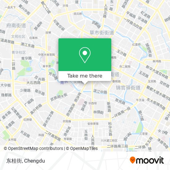 东桂街 map