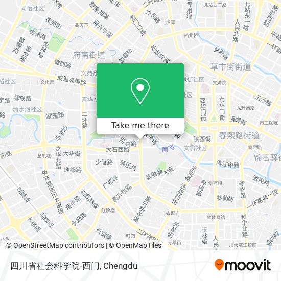 四川省社会科学院-西门 map
