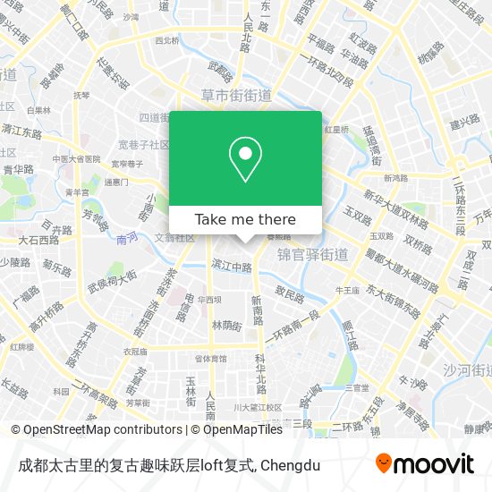 成都太古里的复古趣味跃层loft复式 map