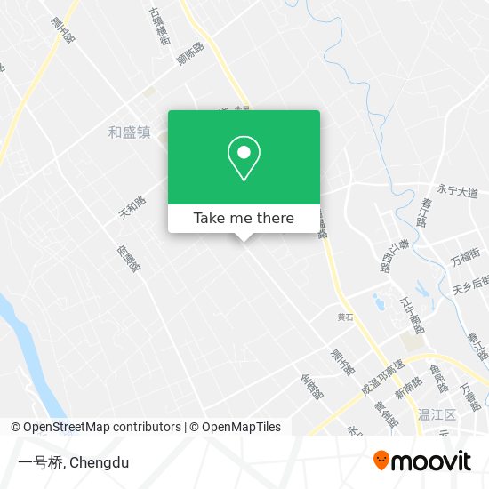 一号桥 map