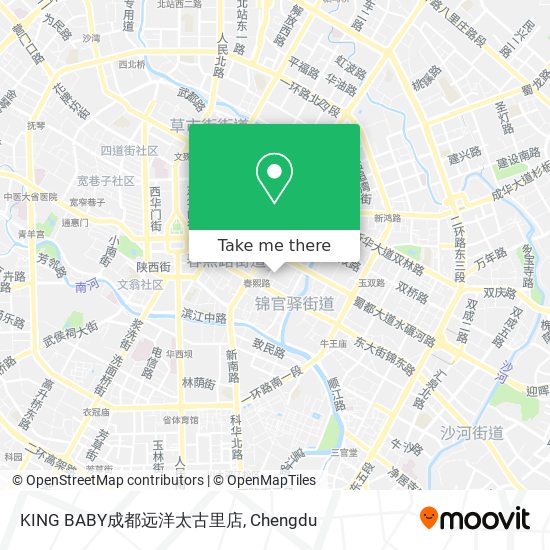 KING BABY成都远洋太古里店 map