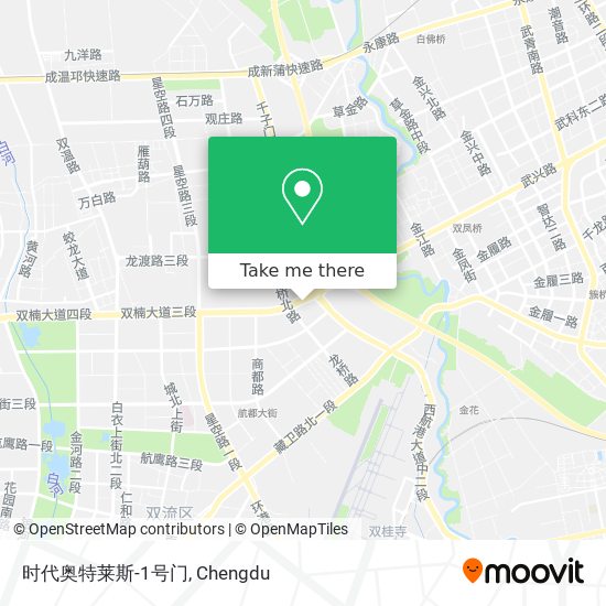 时代奥特莱斯-1号门 map