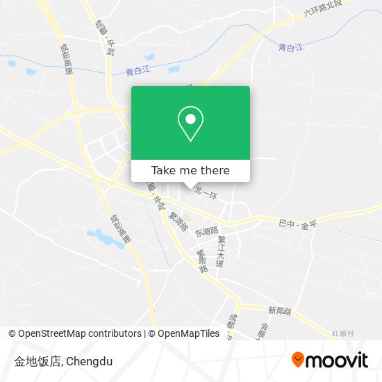 金地饭店 map