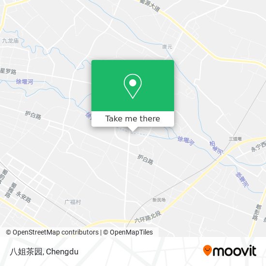 八姐茶园 map