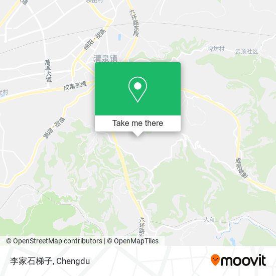 李家石梯子 map