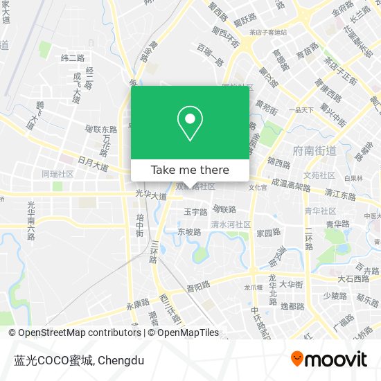 蓝光COCO蜜城 map