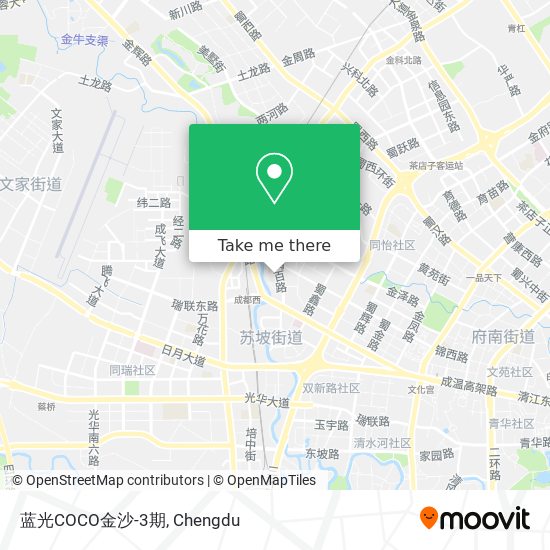 蓝光COCO金沙-3期 map