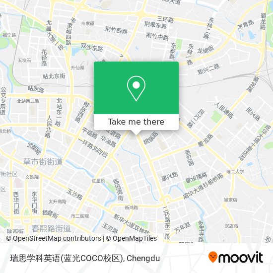 瑞思学科英语(蓝光COCO校区) map