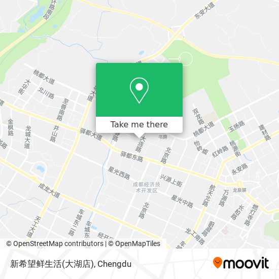 新希望鲜生活(大湖店) map