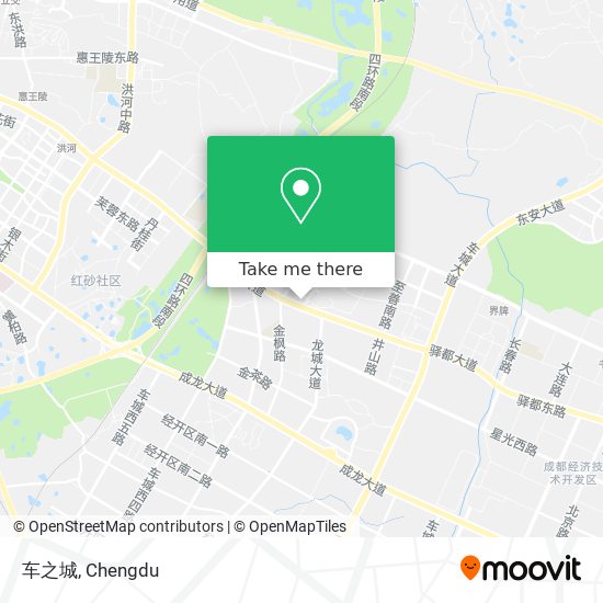 车之城 map