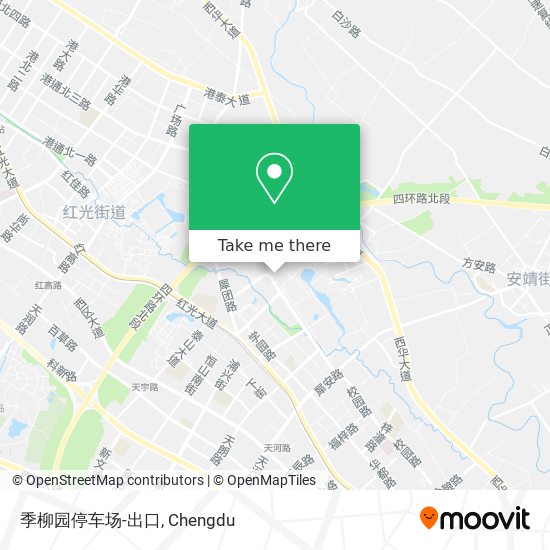 季柳园停车场-出口 map
