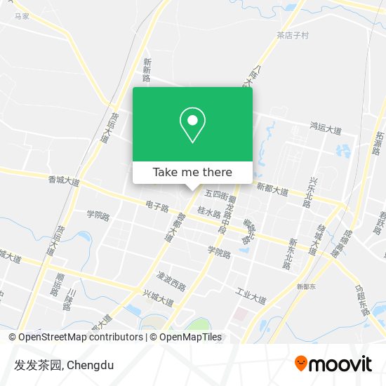 发发茶园 map