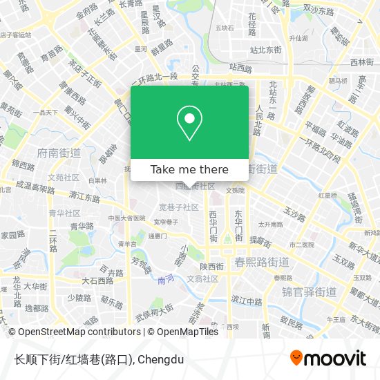 长顺下街/红墙巷(路口) map