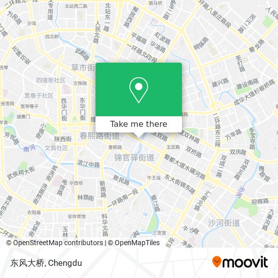 东风大桥 map