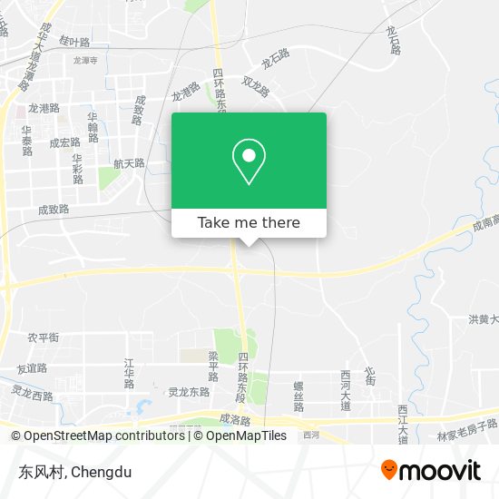 东风村 map