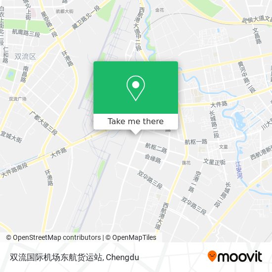 双流国际机场东航货运站 map