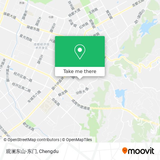 观澜东山-东门 map