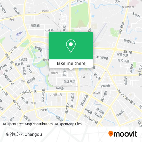 东沙纸业 map