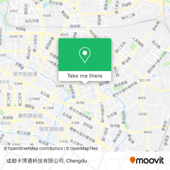 成都卡博通科技有限公司 map