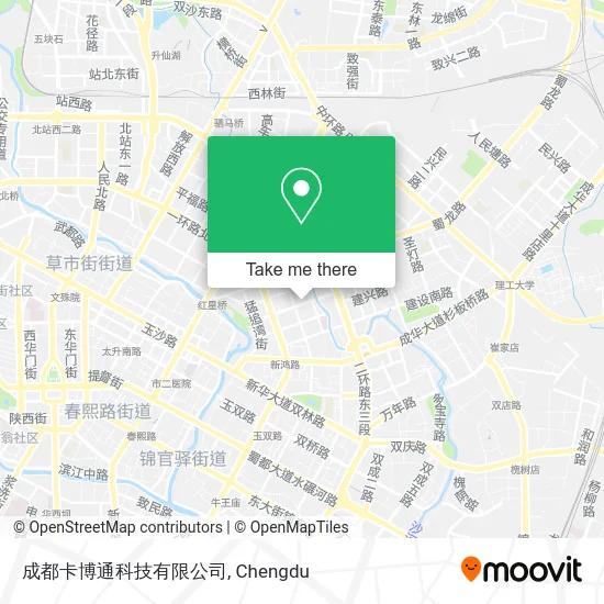 成都卡博通科技有限公司 map