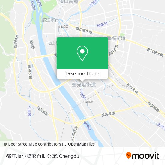 都江堰小腾家自助公寓 map