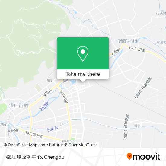 都江堰政务中心 map