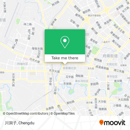 川洞子 map