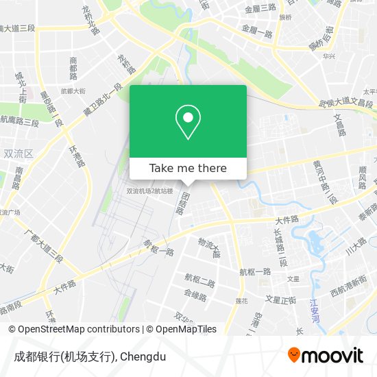 成都银行(机场支行) map