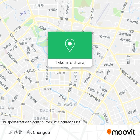 二环路北二段 map