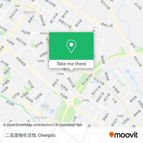 二花宠物生活馆 map