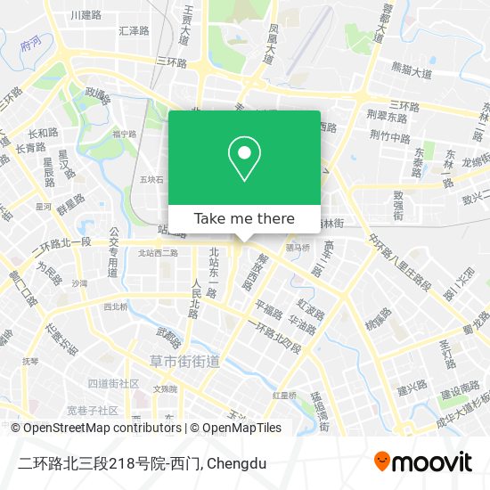 二环路北三段218号院-西门 map