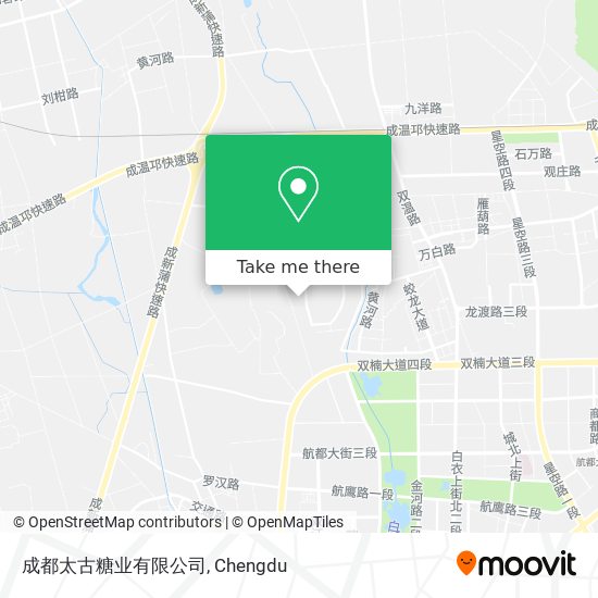 成都太古糖业有限公司 map