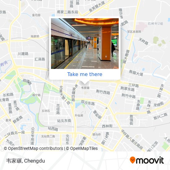 韦家碾 map