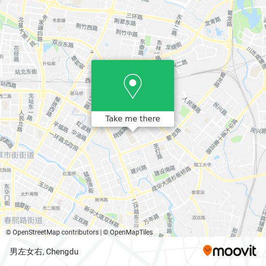 男左女右 map