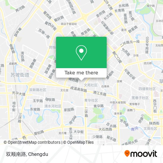 双顺南路 map