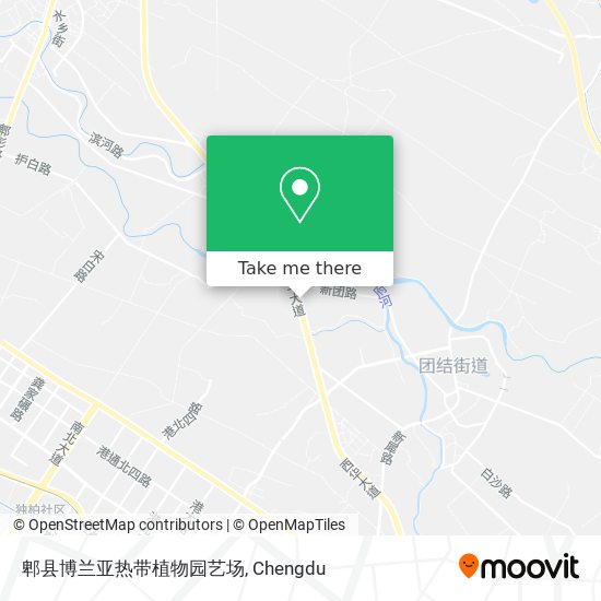 郫县博兰亚热带植物园艺场 map