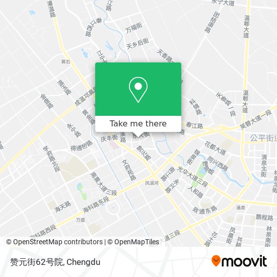 赞元街62号院 map