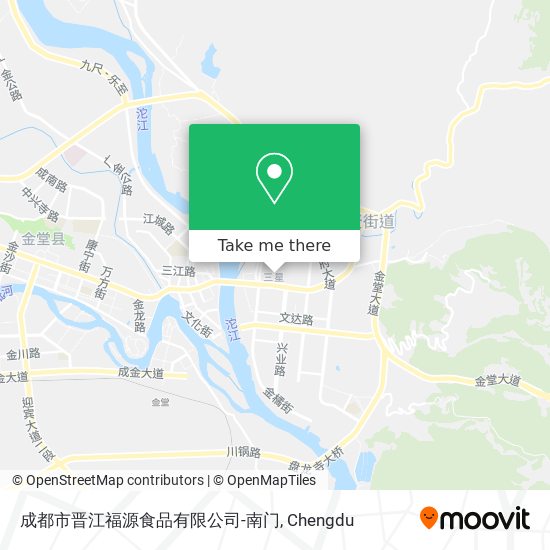 成都市晋江福源食品有限公司-南门 map