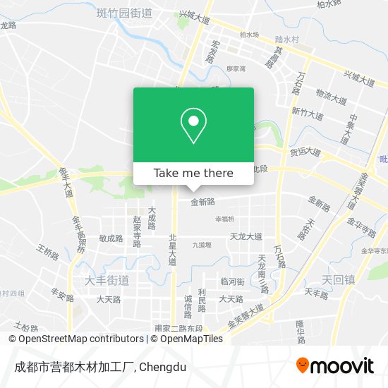 成都市营都木材加工厂 map