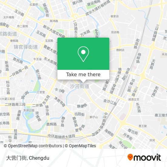大营门街 map