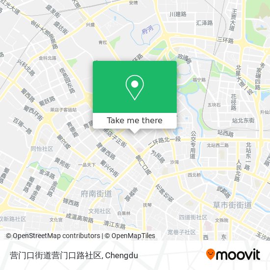 营门口街道营门口路社区 map