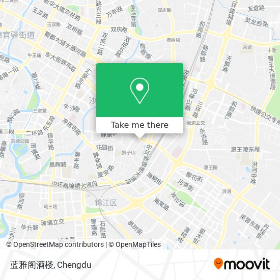 蓝雅阁酒楼 map