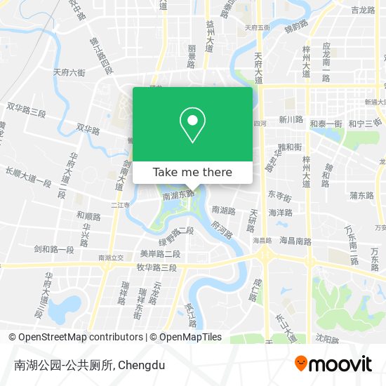 南湖公园-公共厕所 map
