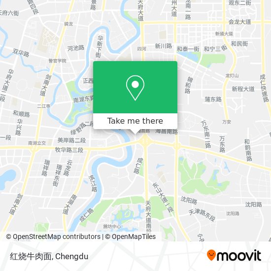 红烧牛肉面 map