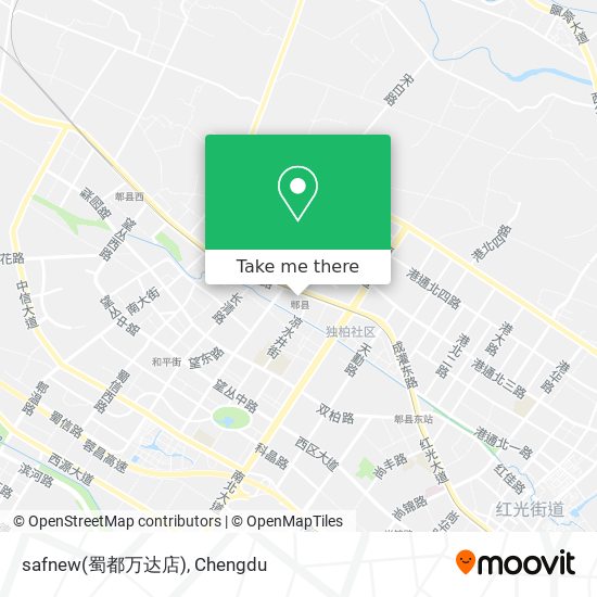 safnew(蜀都万达店) map