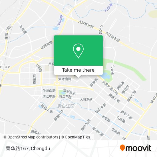 菁华路167 map