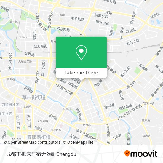 成都市机床厂宿舍2幢 map
