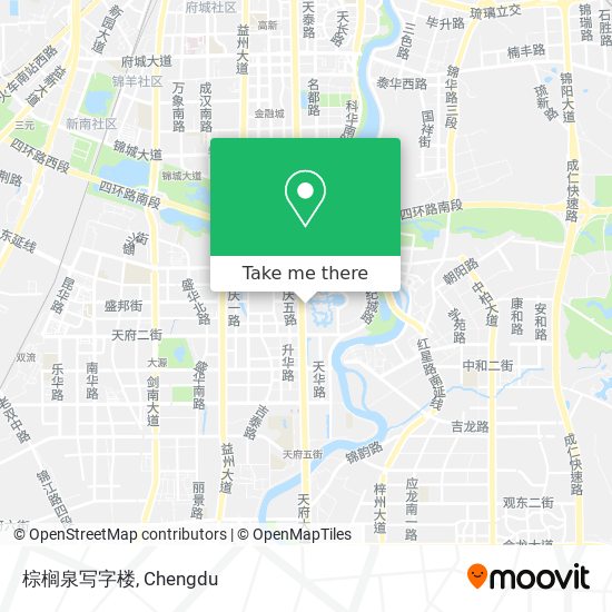 棕榈泉写字楼 map