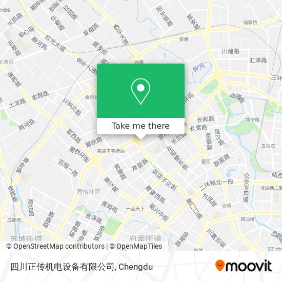 四川正传机电设备有限公司 map
