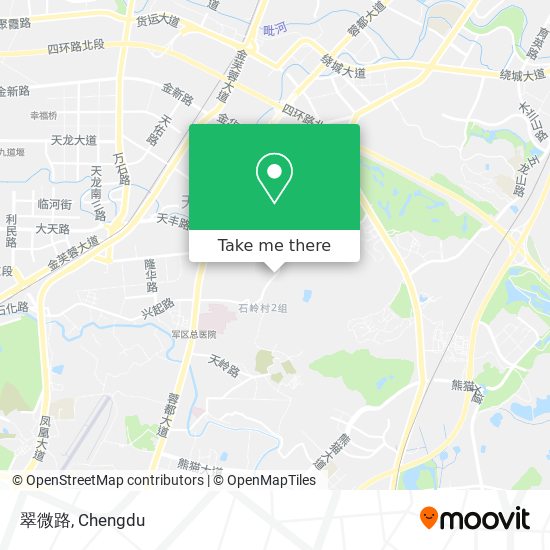 翠微路 map